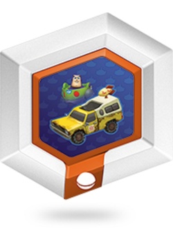 Pizza Planet Delivery Truck Power Disc Disney Infinity