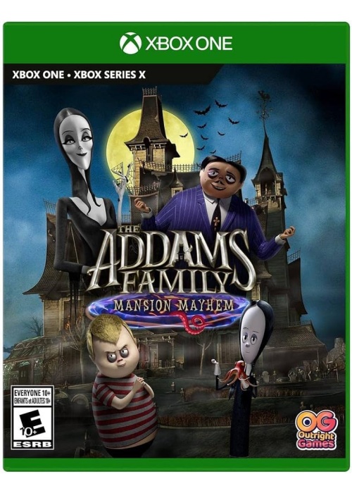 The Addams Family Mansion Mayhem XBOX One - Series X (Used)
