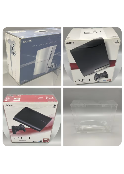 Sony Playstation 3 Console Slim Box Protector (NEW)
