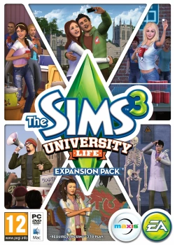 The Sims 3 University Life Expansion Pack PC (Used)