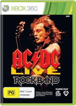 Rockband AC DC Live XBOX 360 (Used)