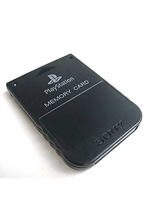 Sony Playstation memory card 1MB Black (Used)