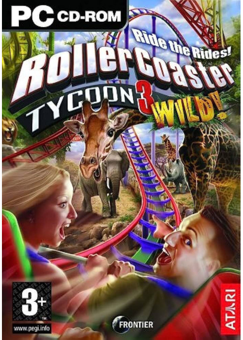 Rollercoaster Tycoon 3 Wild ! PC (Used)