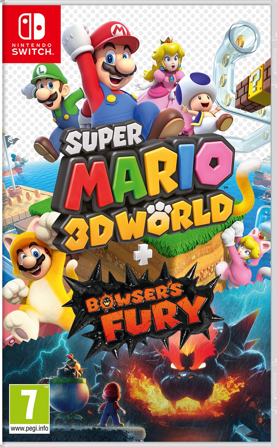 Super Mario 3D World + Bowser's Fury Nintendo Switch (NEW)