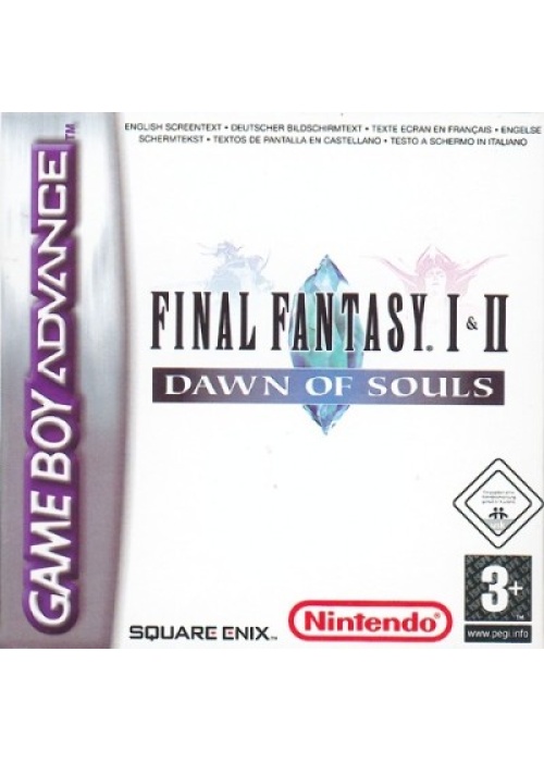 Final Fantasy I & II Dawn Of Souls Game Boy Advance (REPRO) (Used) GAME ONLY