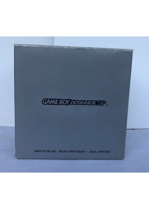 Nintendo Gameboy Advance SP console Arctic Blue (BOX ONLY) (Used)