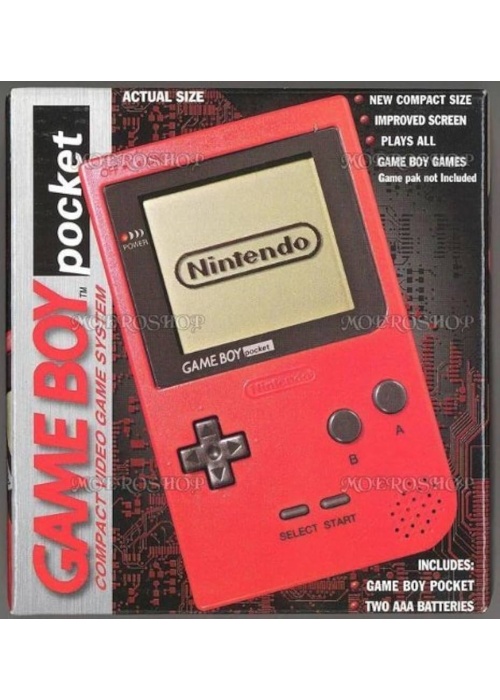 Nintendo Game Boy Pocket console Red (Used) BOX ONLY