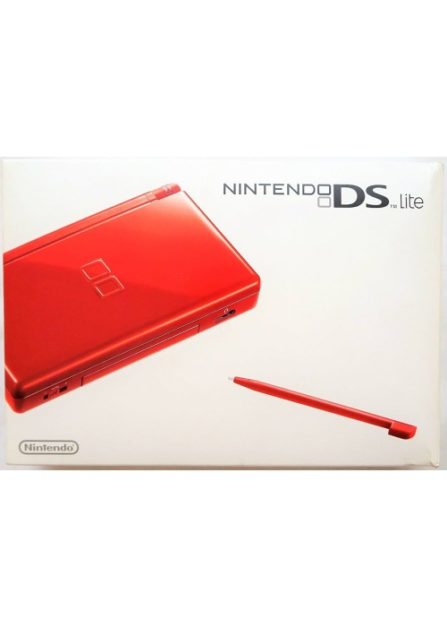 Nintendo DS lite console Red (Used) BOX ONLY