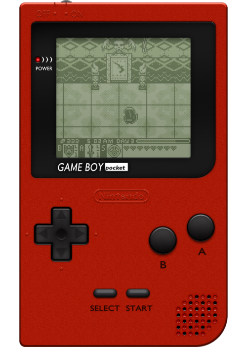 Nintendo Game Boy Pocket console Red (Used)