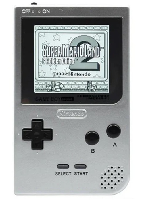 Nintendo Game Boy Pocket console Silver (Used)