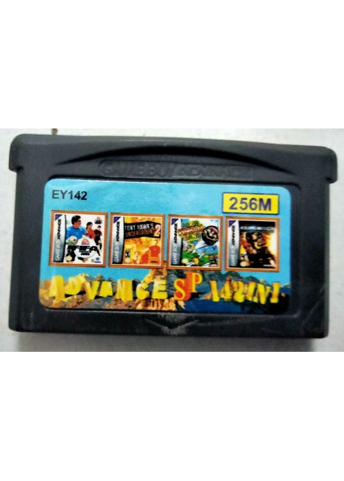 Advance SP 142 in 1 Game Boy Advance (GAME ONLY) (Used)