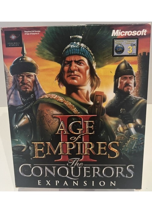 Age Of Empires II The Conquerors Expansion PC (Used) BIG BOX