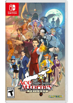 Apollo Justice Ace Attorney Trilogy (Import) Nintendo Switch NEW