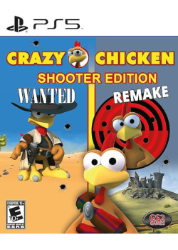 Crazy Chicken Shooter Edition (Import) PS5 NEW