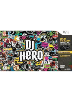 DJ Hero With Turntable Kit Wii NEW
