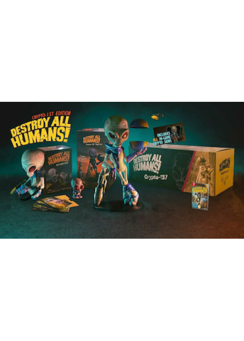 Destroy All Humans! Crypto-137 Edition Nintendo Switch NEW