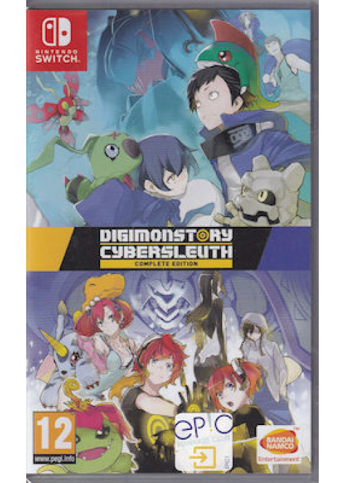 Digimon Story Cyber Sleuth Complete Edition (Import) Nintendo Switch NEW