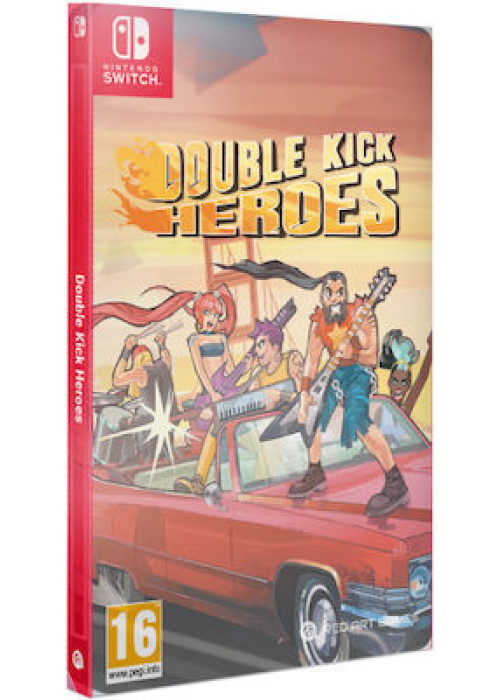 Double Kick Heroes (Steelbook Edition) Nintendo Switch NEW