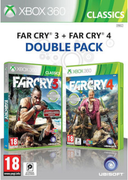 Far Cry 3  Far Cry 4 (Double Pack) X360 NEW