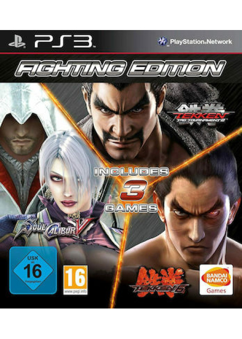 Fighting Edition  Tekken 6  Tekken Tag Tournament 2  Soul Calibur V (5) PS3 NEW