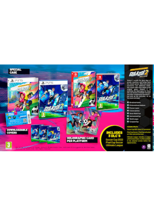 Golazo! 2 (Deluxe Edition) Nintendo Switch NEW