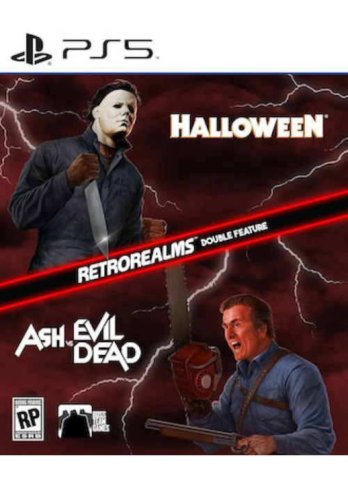 Halloween and Ash vs Evil Dead RetroRealms Double Feature PS5 NEW