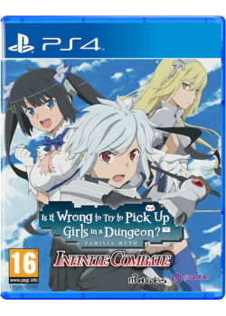 Is It Wrong to Pick Up Girls in a Dungeon Infinite Combate PS4 NEW