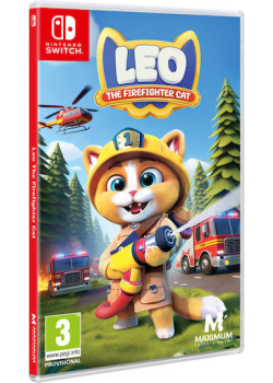 Leo the Firefighter Cat Nintendo Switch NEW