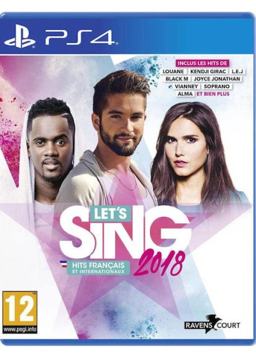 Let's Sing 2018 (UKFR) PS4 NEW