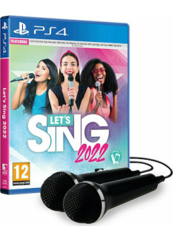 Let's Sing 2022  2 MIC. (FRMulti in Game) PS4 NEW