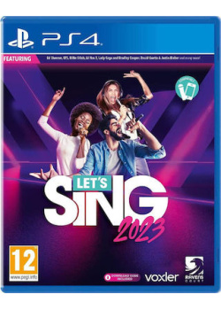 Let's Sing 2023 (with microphone)  PS4 NEW