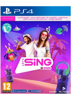 Let's Sing 2025 PS4 NEW