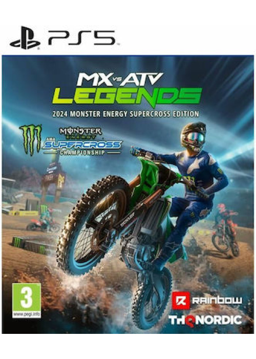 MX vs ATV Legends - 2024 (Monster Energy Supercross Edition) PS5 NEW
