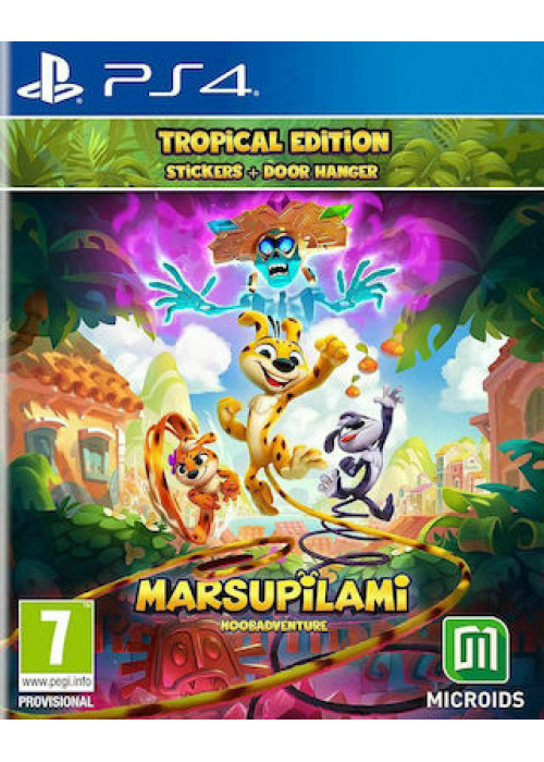 Marsupilami Hoobadventure (Tropical Edition) PS4 NEW