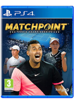 Matchpoint Tennis Championships - Legends Edition (Import) PS4 NEW