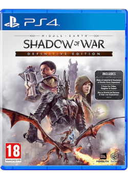 Middle-Earth Shadow of War Definitive Edition (Import ) PS4 NEW