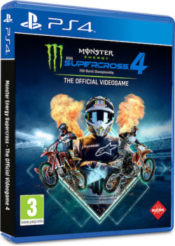 Monster Energy Supercross - The Official Videogame 4 PS4 NEW