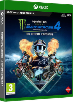 Monster Energy Supercross - The Official Videogame 4 XBOX Series X NEW