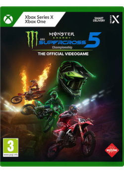 Monster Energy Supercross - The Official Videogame 5 (NLFR) XBOX Series X NEW