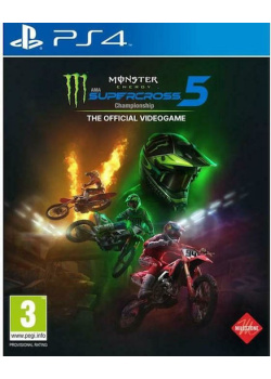 Monster Energy Supercross - The Official Videogame 5 PS4 NEW