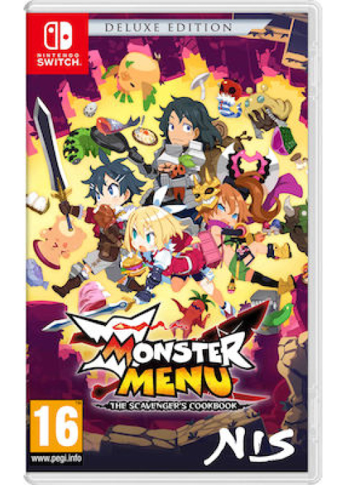 Monster Menu The Scavenger's Cookbook (Deluxe Edition) Nintendo Switch NEW