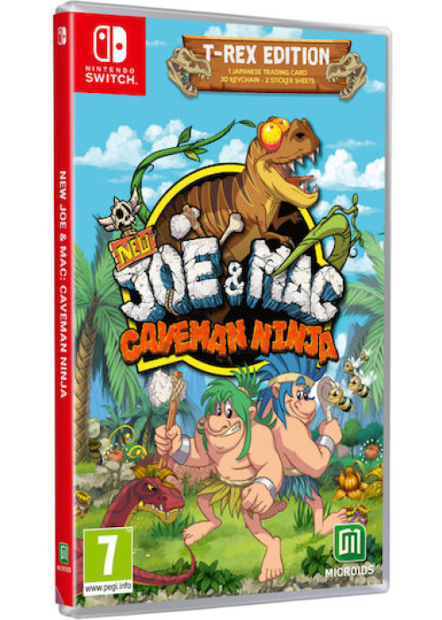 New Joe  and  Mac Caveman Ninja (Limited Edition) Nintendo Switch NEW
