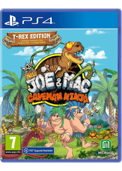 New Joe  and  Mac Caveman Ninja (Limited Edition) PS4 NEW