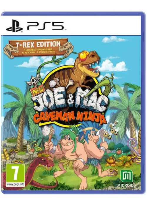 New Joe  and  Mac Caveman Ninja (Limited Edition) PS5 NEW