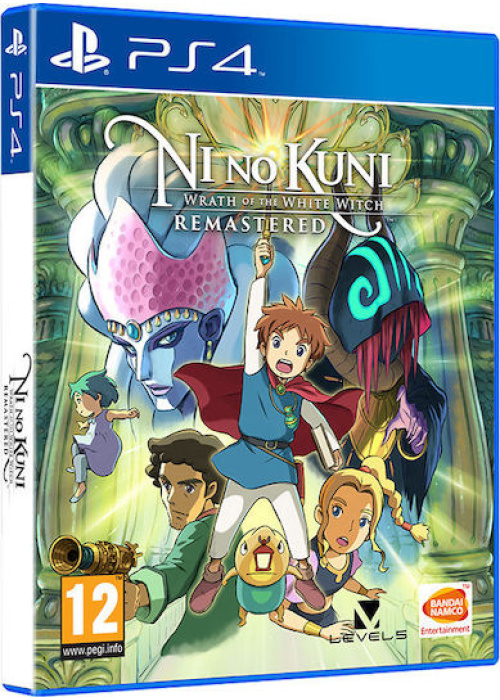 Ni No Kuni Wrath of The White Witch Remastered PS4 NEW