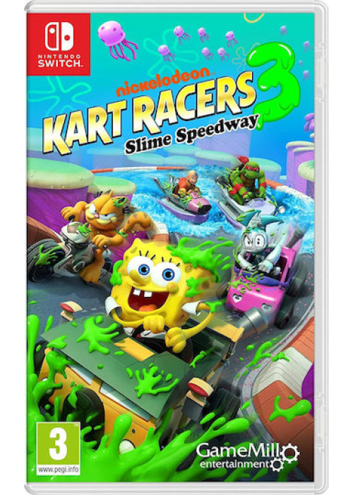 Nickelodeon Kart Racers 3 Slime Speedway Nintendo Switch NEW