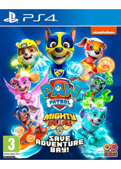 PAW Patrol Mighty Pups Save Adventure Bay PS4 NEW
