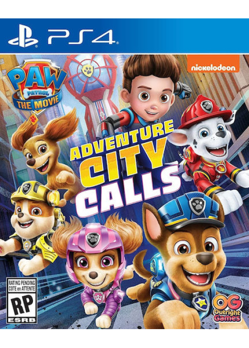 PAW Patrol The Movie Adventure City Calls PS4 NEW