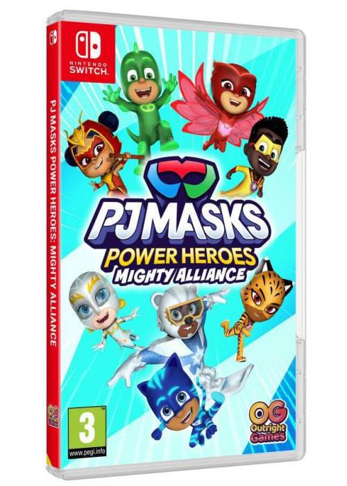 PJ Masks Power Heroes Mighty Alliance Nintendo Switch NEW