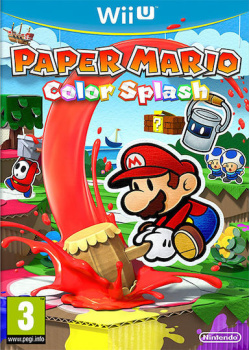 Paper Mario Color Splash Wii U NEW